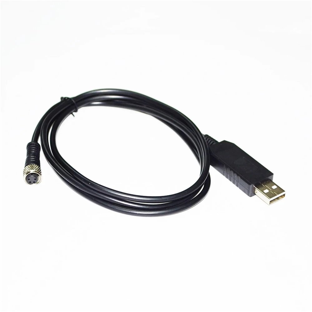 ATUUKOPC FT232RL CHIP USB to M8 4PIN Adapter RS232/RS485 Converter Serial Communication Cable(1.8m,RS232 Signal Cable)