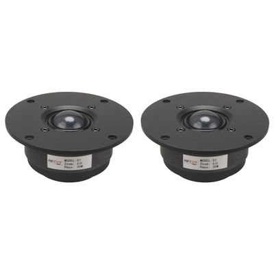 HIFIDIY LIVE 2PCS HiFi 4 inch Tweeter Speaker Unit 28-core Transparent Silk Membrane 6OHM 30W Home Film Treble Loudspeaker S1-104