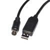 ATUUKOPC FT232RL USB to MINI DIN 8 PIN MD8 Male Adapter RS232 Serial Communication Cable for WR-DA7 to PC Port KABLE(1.8m,DB9 to MD8 (NO CHIP)) view 4