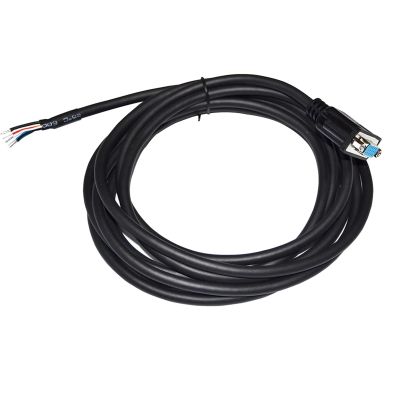 ATUUKOPC DB15 to 6-Wires 6P WE Closed-Loop Stepper Encoder Extension CABLEH-BM1M5 CABLEH-BM3M0 CABLEH-BM5M5 Cable for LS CL Series(3metres,CABLEH-BM3M0)