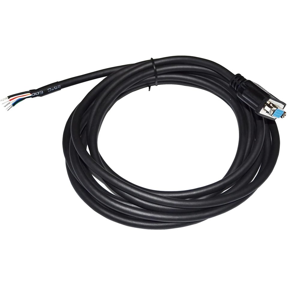 ATUUKOPC DB15 to 6-Wires 6P WE Closed-Loop Stepper Encoder Extension CABLEH-BM1M5 CABLEH-BM3M0 CABLEH-BM5M5 Cable for LS CL Series(3metres,CABLEH-BM3M0)