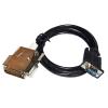 ATUUKOPC RS232 D-SUB 9 PIN DB9 Male to DB25 Adapter GT01-C30R4-25P PLC Programming Cable for GT11/GT15 to FX2/FX2C/A/QnA PLC(5m) view 2