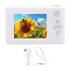 48MP 8X Zoom Digital Camera with IPS Screen, Anti Shake, Auto Focus, Compact Camera for Travel, Selfie Mirror (White) view 1
