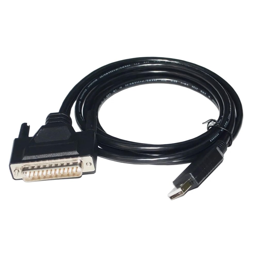 HETSCS FT232RL CHIP USB to D-SUB DB25 Male RS232 Serial Communication Cable for Signal Recovery Amplifier to PC KABLE(3metres)