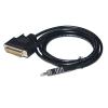 HETSCS FT232RL CHIP USB to D-SUB DB25 Male RS232 Serial Communication Cable for Signal Recovery Amplifier to PC KABLE(3metres) view 2