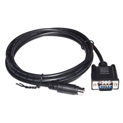 ATUUKOPC DB9 D-SUB 9PIN Male to MINI DIN 8PIN MD8 Male RS422 Communication Cable(1.8m)