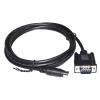 ATUUKOPC DB9 D-SUB 9PIN Male to MINI DIN 8PIN MD8 Male RS422 Communication Cable(1.8m) view 1