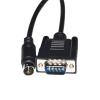 ATUUKOPC DB9 D-SUB 9PIN Male to MINI DIN 8PIN MD8 Male RS422 Communication Cable(1.8m) view 4