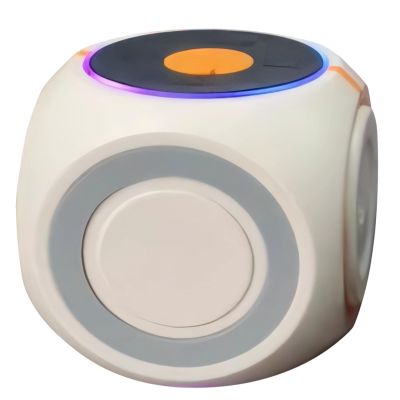 Compact Speaker with T11, RGB Lights, Pocket-Sized, Bass-Boosted for Fun
