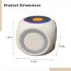 Compact Speaker with T11, RGB Lights, Pocket-Sized, Bass-Boosted for Fun view 2