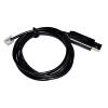 perdnmkg FT232RL USB to RJ11 6P4C Adapter RS232 Serial Cable for STEPNET Stepper Motor Driver to PC Compatible Copley SER-USB-RJ11(3metres,DB9 Female to RJ11) view 3