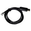 perdnmkg FT232RL USB to RJ11 6P4C Adapter RS232 Serial Cable for STEPNET Stepper Motor Driver to PC Compatible Copley SER-USB-RJ11(3metres,DB9 Female to RJ11) view 4