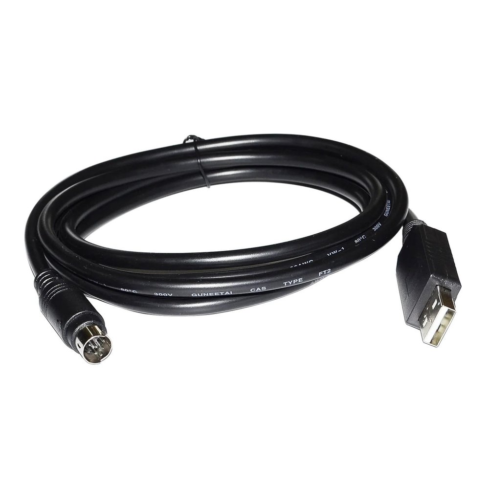 ATUUKOPC FT232RL CHIP USB to MINI DIN 8 PIN MD8 Male RS232/RS485 Converter Serial Communication Cable for FSD-A2 SERVO Drive(3metres,RS232 Signal)