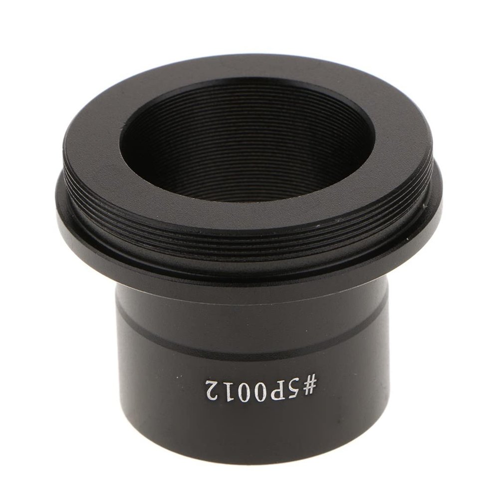 Microscope Metal 1.25inch T Adapter, 1.25'' to T2 / 1.25 Inch Eyepiece Insertion to M42 Telescope T Adapter