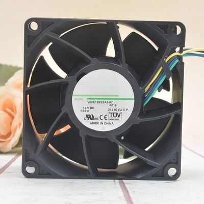 12V 1.95A V80E12BS2A5-07 8038 Cooling Fan 8cm Violent Fan