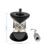 ylbtkioe Mini 360 Prism Compatible with Swiss Type Total Station GRZ101 360 Degree Prism Surveying Reflector +30mm Offset Swiss Type Target for Engineering Topographic Survey with Hook view 3