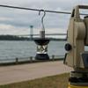 ylbtkioe Mini 360 Prism Compatible with Swiss Type Total Station GRZ101 360 Degree Prism Surveying Reflector +30mm Offset Swiss Type Target for Engineering Topographic Survey with Hook view 4