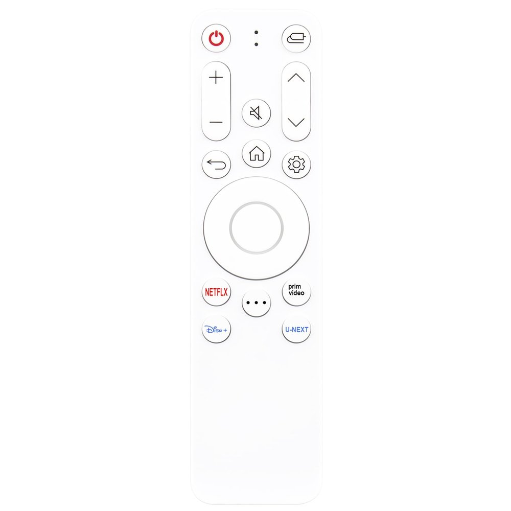 AKB76044713 Replacement Television Remote Control Compatible with LG MyView Smart Monitor 27SR73U 32SR83U 32SR50F-W 27SR75U 27SR50F-G 32SR50F-G 25SR50F 32SR54FT-B 32SR50F-B 27SR5BF 27SR5BF-P 27SR50F
