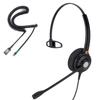 IPD Phone Headset for Office and Call Center Wired QD to RJ9 IPH-210 monaural-Compatible with with Yealink SIP, Grandsteam, Sangoma, +Ooma and LG landline Phones view 1