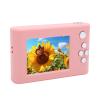 48MP 8X Zoom Digital Camera with IPS Screen, Anti Shake, Auto Focus, Compact Camera for Travel, Selfie Mirror (Pink) view 2