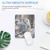 Square Mouse Pads Winter White Owl Mouse Pad for Computers Laptop Desk Washable Mousepad Non-Slip Mouse Mat with Rubber Base Laptop Mousepads 8.7 X 7.1 X 0.1 Inch view 4