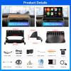 2G+64G Android 15 Car Radio for Dodge Journey 2009 2010 2011 with Wireless Carplay Android Auto,9" Touchscreen Car Stereo Radio with Mirror Link WiFi/GPS Bluetooth FM RDS EQ SWC+Backup Camrea view 2