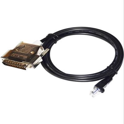 perdnmkg RJ45 to D-SUB 25 PIN DB25 Male Connector Communication Cable(3metres)
