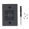 Metal Cooling Case, Zinc Alloy Single Board Computer Enclosure with Fan for Orange Pi 5 M AX, Seamless Compatibility view 1