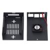 Metal Cooling Case, Zinc Alloy Single Board Computer Enclosure with Fan for Orange Pi 5 M AX, Seamless Compatibility view 3