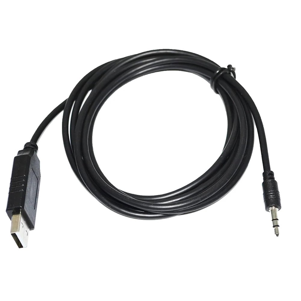 perdnmkg USB PG-4W Programming Cable for TH-D7 TH-D7A TH-D7A(G) TH-D7E TH-D7E(G) to PC with USB RS232 to 2.5MM TRS Jack(3.6m,PL2303GT CHIP)