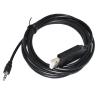 perdnmkg USB PG-4W Programming Cable for TH-D7 TH-D7A TH-D7A(G) TH-D7E TH-D7E(G) to PC with USB RS232 to 2.5MM TRS Jack(3.6m,PL2303GT CHIP) view 2