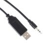 perdnmkg USB PG-4W Programming Cable for TH-D7 TH-D7A TH-D7A(G) TH-D7E TH-D7E(G) to PC with USB RS232 to 2.5MM TRS Jack(3.6m,PL2303GT CHIP) view 4