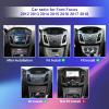 10.4 inches 5GWIFI 4GB+32GB Car Stereo Radio for Ford Focus 2012-2018 Android 13 Car Stereo Radio Upgrade T-Style Head Unit with Carplay/Android Auto with Bluetooth GPS Navigation FM/RDS 48EQ SWC view 2