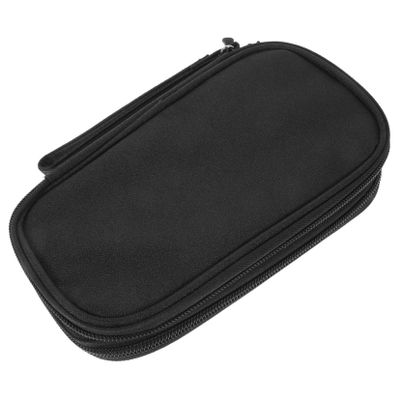 HOMOCONO Electronic Travel Organizer Compact Cable Storage Case for Chargers Earphones and Accessories Portable Double Design Mysterious for Travel and Business Trips