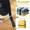 1"x32 FT Hook and Loop Straps with 150 Metal Buckles, Adjustable Fastening Cable Straps,Cut-to-Length Cinch Strap,Reusable Nylon Securing Cord Ties for Organizer or Storage,1" Wide,Strong Load Bearing view 4
