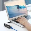 QMQJIA USB Type C to RJ45 Ethernet Converters 100/1000Mbps for Laptops and Tablets with Fast Data Transfer Speeds view 2