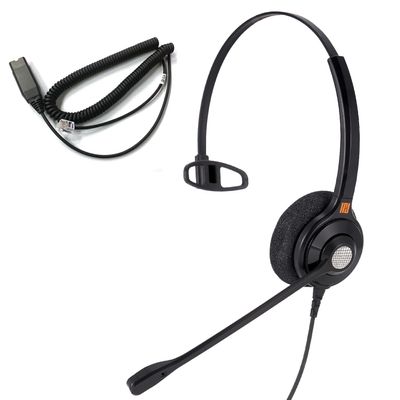 IPD Phone Headset for Office and Call Center Wired QD to RJ9 IPH-210 monaural-Comapatible with Avaya 1608 1616 9601 9608 9611 9611G 9620 9621 9630 9631 9640 9641 9650 9670 J139 J159 J169 J179