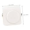 NUOBESTY Pu Leather Camera Bag for Square Cameras Stylish Crossbody Pouch for Shopping Hiking and Daily Use Material Strap view 3