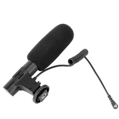 ARTIBETTER Professional DSLR Microphone with Shock Resistant Design Sensitivity Boost Heart Shaped Pickup for Interviews and Photography Recording Camera Mic
