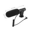 ARTIBETTER Professional DSLR Microphone with Shock Resistant Design Sensitivity Boost Heart Shaped Pickup for Interviews and Photography Recording Camera Mic view 4