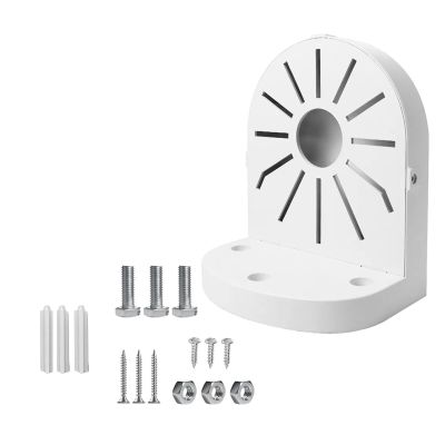 BE-TOOL 1 PCS Universal Wall Mount Bracket for Dome Security Camera, Hidden Wire Camera Bracket with Screw Accessories, for Indoor and Outdoor