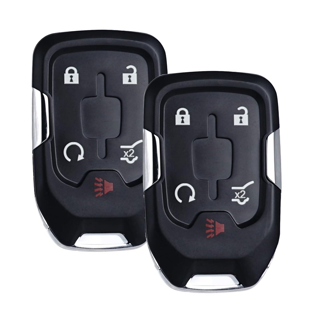 USAKeys Smart Key Fob Replacment for 2017-2020 GMC Acadia Keyless Entry Car Key 433Mhz Remote Control with FCC: HYQ1EA (Pair)