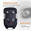 USAKeys Smart Key Fob Replacment for 2017-2020 GMC Acadia Keyless Entry Car Key 433Mhz Remote Control with FCC: HYQ1EA (Pair) view 2