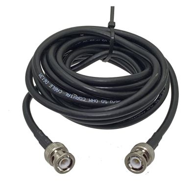 BNC Male Plug to BNC Male Plug Straight Crimp RG58 Cable RF Jumper Pigtail 4inch~20M(20M)