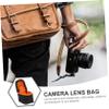 NUOBESTY Camera Lens Shockproof Pouch Portable Padded Camera Lens Bag for Travel Compact Design Water and Impact view 2