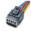 6 Pin Sumitomo Car Electronic Waterproof Wiring Harness Plug Connector with Cable 6188-0209 6189-0368(6Pin Female) view 1