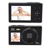 5K Digital Camera, WiFi 80MP Cameras for Photography 18X Optical Zoom, 2.8 Inch and 1.5 Inch UHD Screen, LED Fill Light, Compact Vlog Travel Camara for Content Creators (Black) view 1