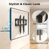 Heavy Duty Fixed TV Wall Mount for 48-150 Inch Large TVs up to 330lbs & 900x600mm VESA, Low Profile Slim TV Mount Bracket, Fits 16"/18"/24"/32" Wood Studs, for Most 65+ 75+ 85 86 90 98 100 120 150 TV view 4
