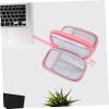 NUOBESTY Travel Electronic Organizer Pouch Compact Electronics Accessory Storage Case for Cables Adapters Earphones Lightweight and Durable for Travel Home and Car Use view 2