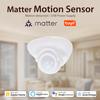 Smart PIR Motion Detector: Matter Zigbee Motion Sensor, Wireless Smart Home Security Sensor, App Remote Monitor, Requires Matter Hub, Compatible with Alexa, Google Home & Apple HomeKit view 2